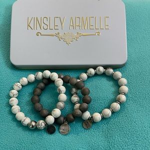 Super cute beaded stacking bracelets